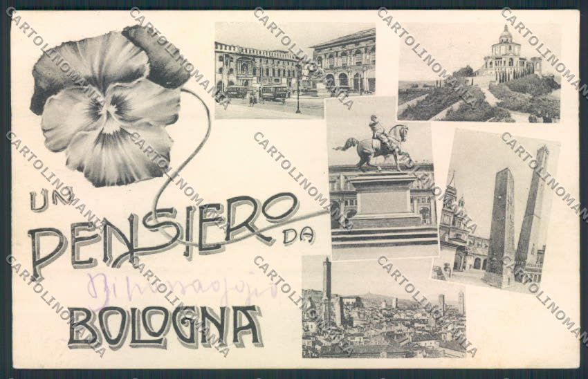 Bologna Città cartolina MV3346 – fronte