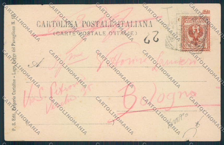 Bologna Città STRAPPO Saluti da cartolina MV3350 – retro