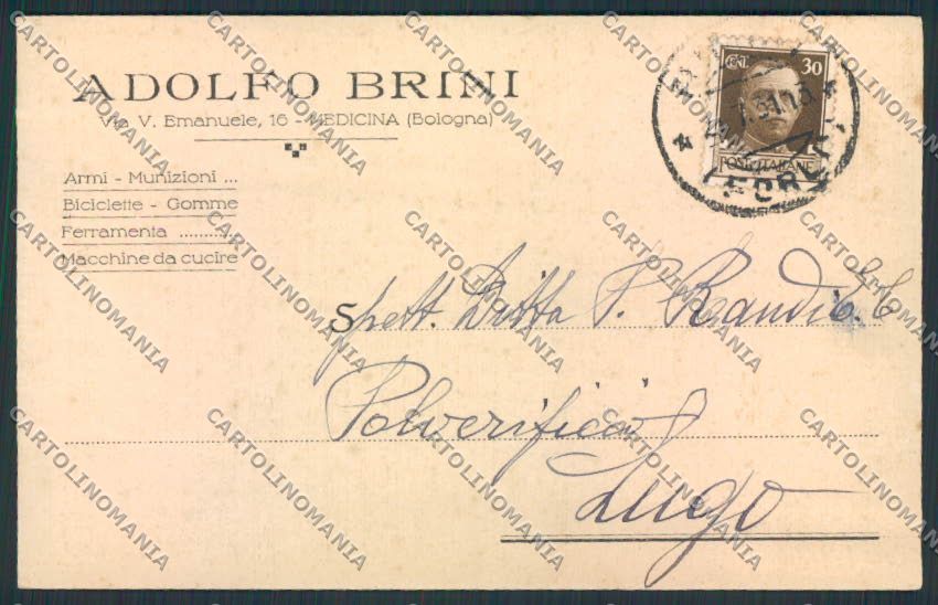 Bologna Medicina Commerciale cartolina MV3366 – fronte