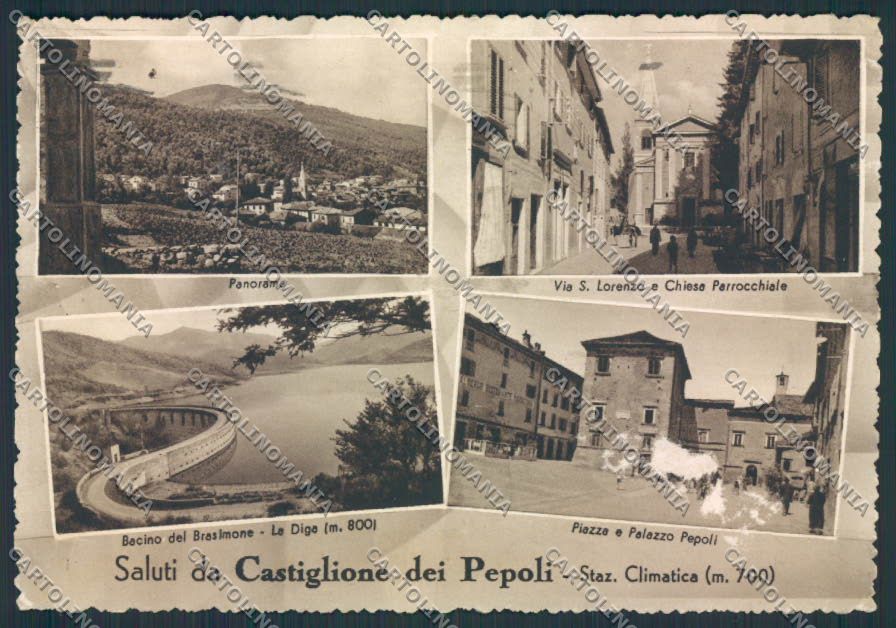 Bologna Castiglione Pepoli ABRASA FG cartolina MV3386 – fronte