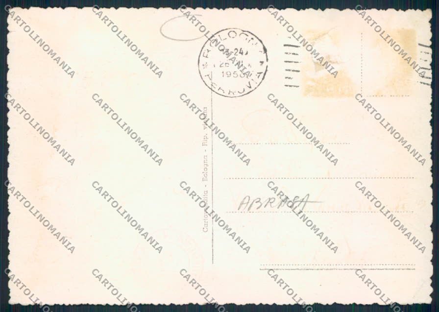 Bologna Castiglione Pepoli ABRASA FG cartolina MV3386 – retro
