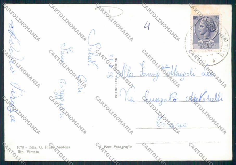 Bologna Crevalcore Foto FG cartolina MV3413 – retro