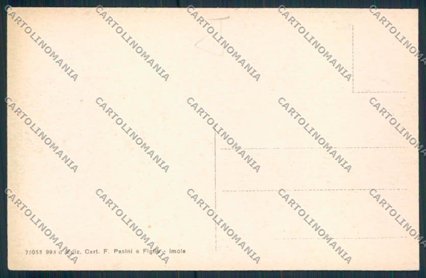 Bologna Imola cartolina MV3443 – retro
