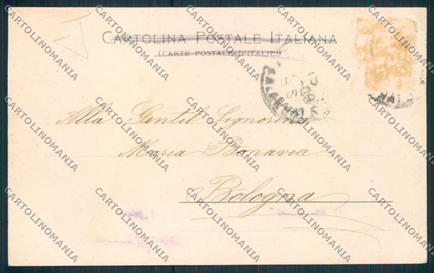 Bologna Imola cartolina MV3444 – retro