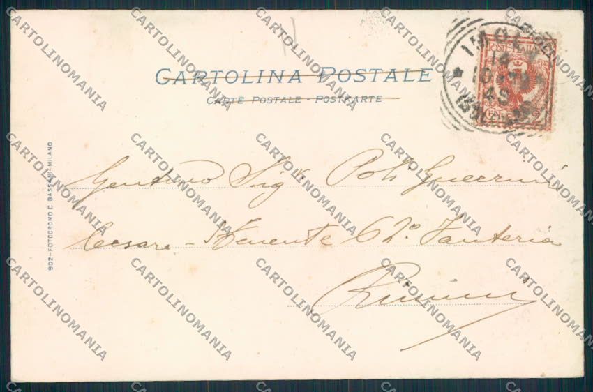Bologna Imola cartolina MV3453 – retro