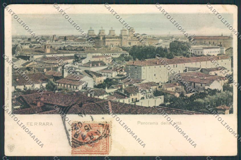 Ferrara Città SCOLLATA cartolina MV3498 – fronte