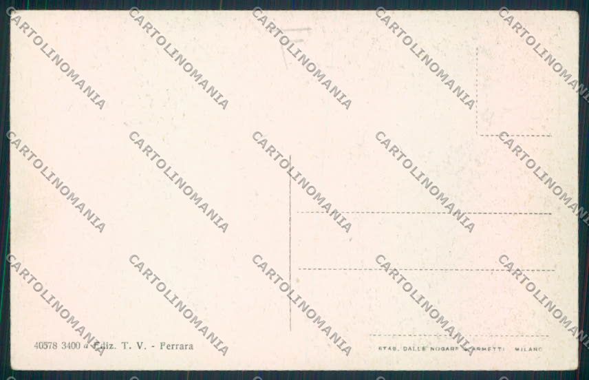 Ferrara Città cartolina MV3512 – retro