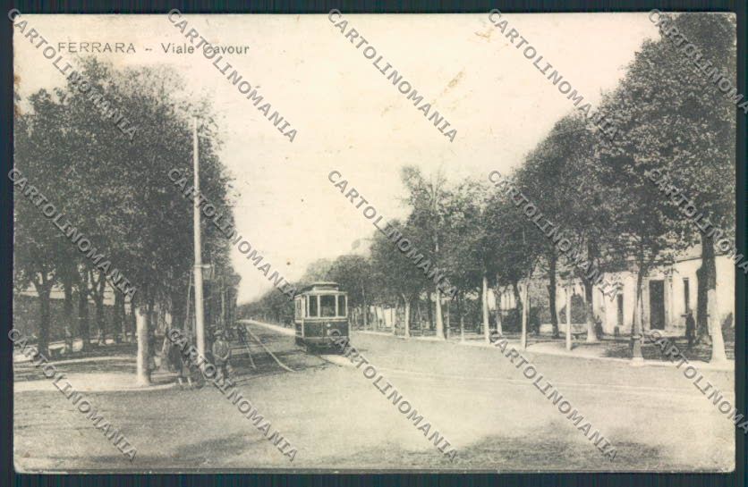 Ferrara Città Tram SCOLLATA cartolina MV3531 – fronte