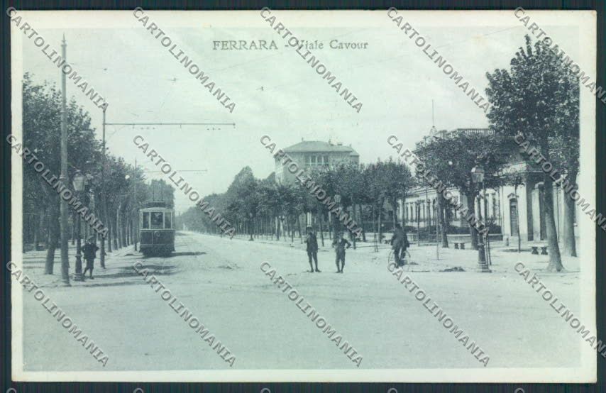 Ferrara Città Tram cartolina MV3532 – fronte