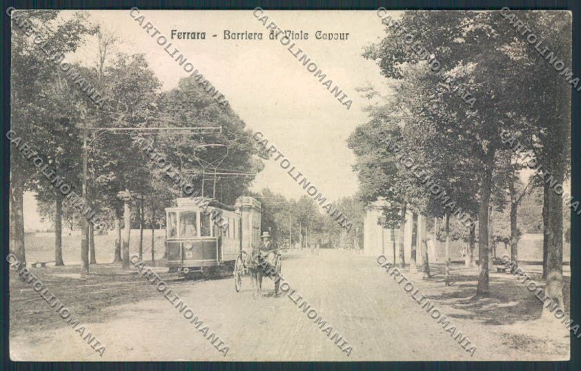 Ferrara Città Tram cartolina MV3555 – fronte