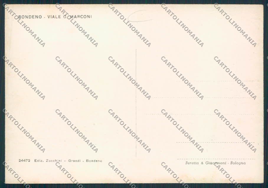 Ferrara Bondeno FG cartolina MV3612 – retro