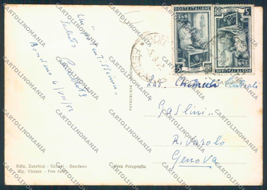Ferrara Bondeno Foto FG cartolina MV3616 – retro