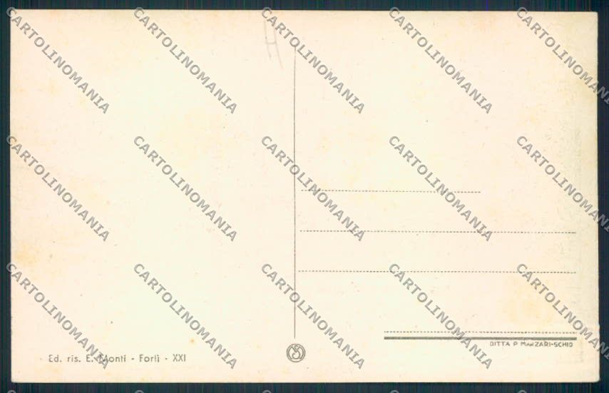 Forlì Villafranca cartolina MV3656 – retro