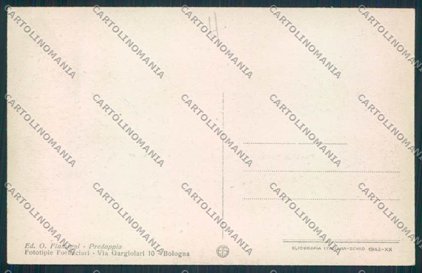 Forlì Predappio cartolina MV3687 – retro