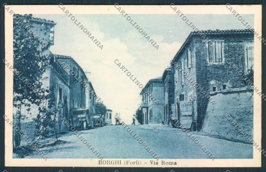 Forlì Borghi cartolina MV3691 – fronte