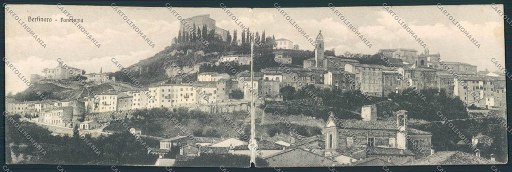 Forlì Bertinoro Doppia cartolina MV3700 – fronte