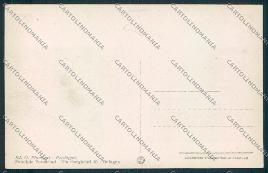 Forlì Predappio cartolina MV3701 – retro