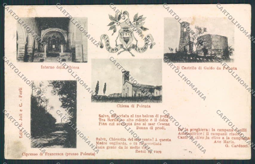 Forlì Polenta Carducci cartolina MV3702 – fronte