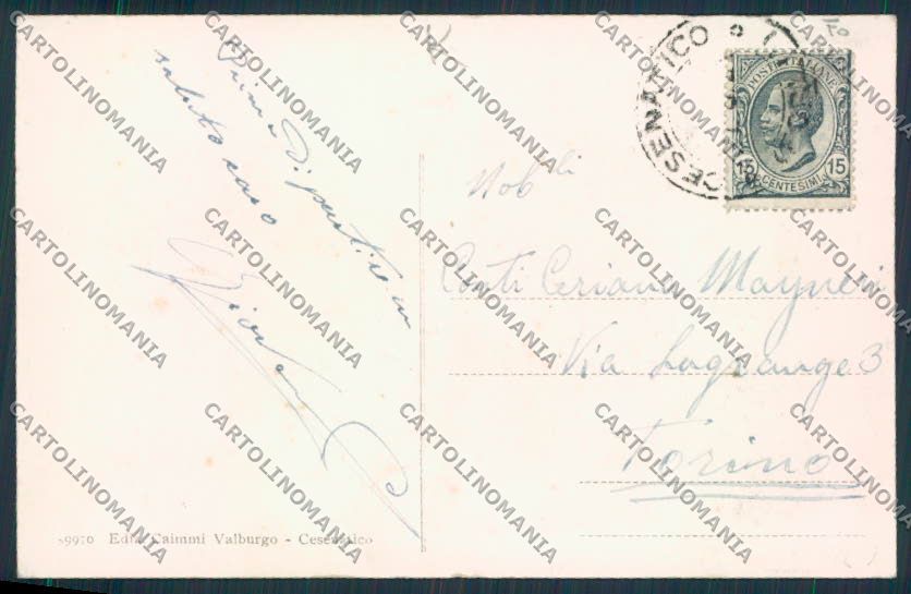 Forlì Cesenatico cartolina MV3762 – retro