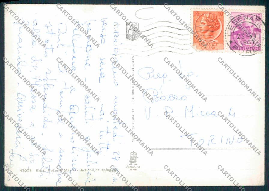 Forlì Cesenatico Villa Marina Foto FG cartolina MV3766 – retro