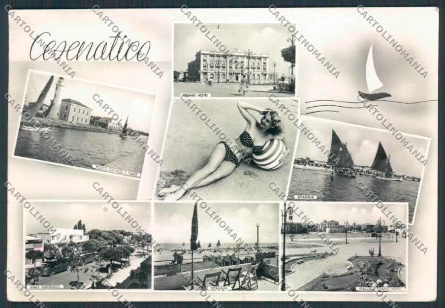 Forlì Cesenatico STRAPPO Corriera Foto FG cartolina MV3771 – fronte