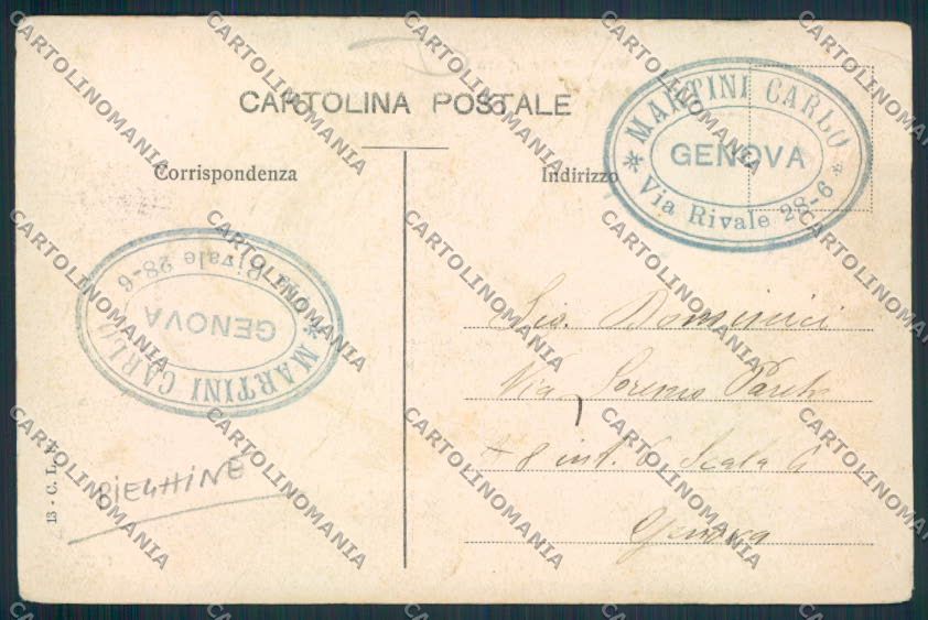 Lucca Città PIEGHINE cartolina MV3790 – retro