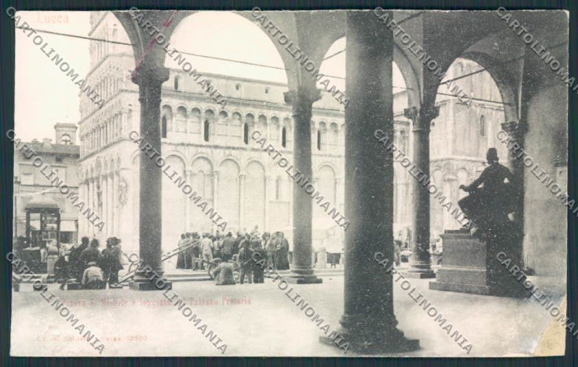 Lucca Città RETRO SOSTITUITO cartolina MV3807 – fronte