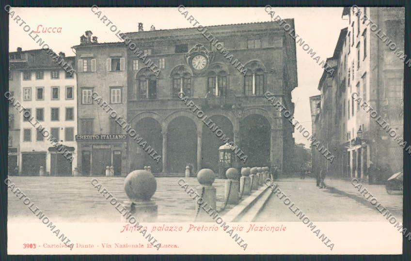 Lucca Città cartolina MV3828 – fronte