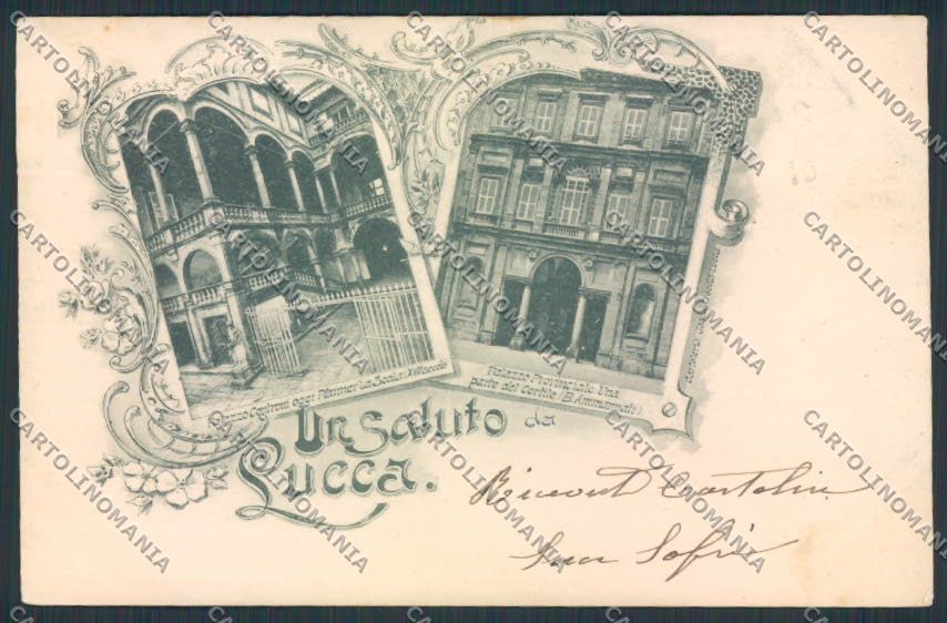 Lucca Città Saluti da cartolina MV3865 – fronte