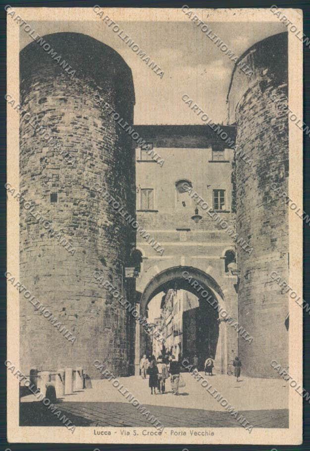 Lucca Città Porta Santa Croce FG cartolina MV3887 – fronte