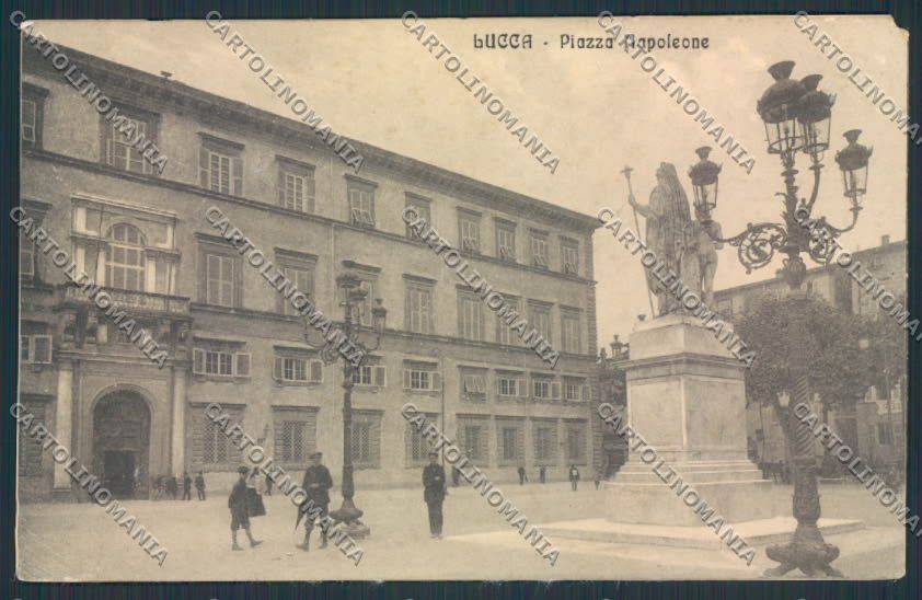 Lucca Città REINCOLLATA cartolina MV3891 – fronte