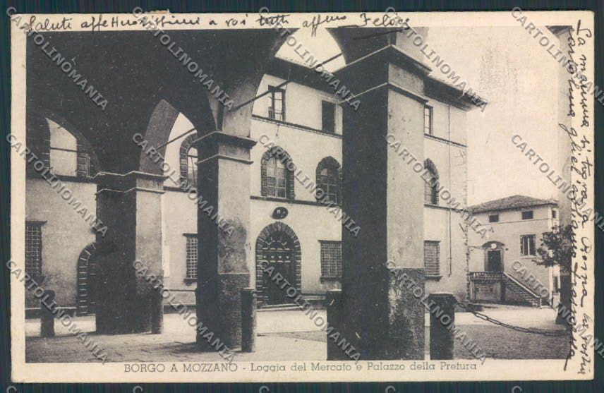 Lucca Borgo a Mozzano cartolina MV3914 – fronte