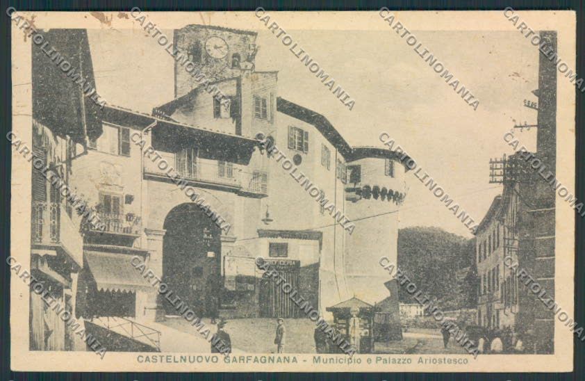 Lucca Castelnuovo Garfagnana cartolina MV3927 – fronte