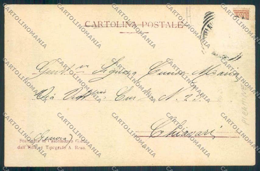 Lucca Castelnuovo Garfagnana PIEGHINE cartolina MV3938 – retro