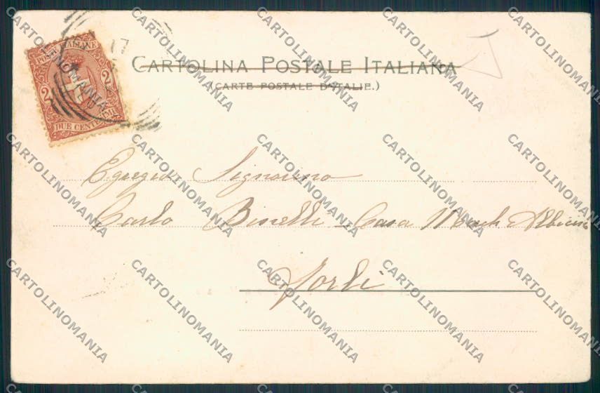 Lucca Borgo a Mozzano cartolina MV3944 – retro