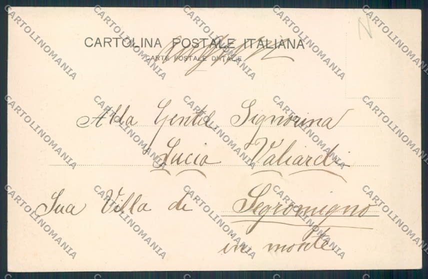 Lucca Segromigno in Monte cartolina MV3961 – retro