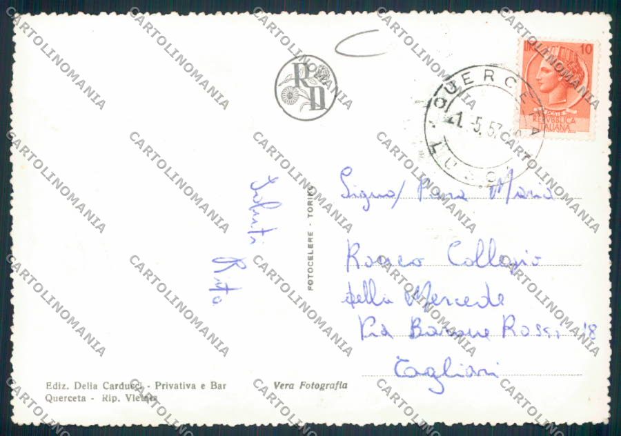 Lucca Querceta Foto FG cartolina MV3964 – retro