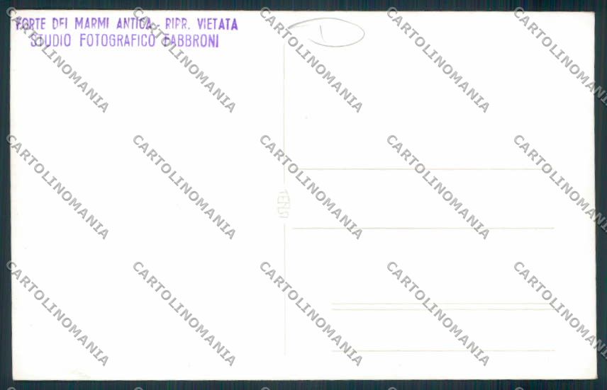Lucca Forte dei Marmi Foto cartolina MV3984 – retro