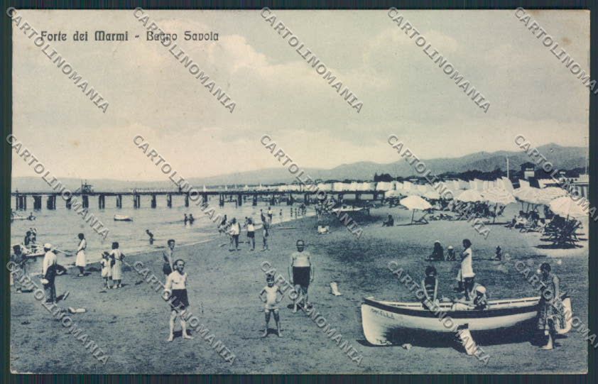 Lucca Forte dei Marmi cartolina MV3992 – fronte