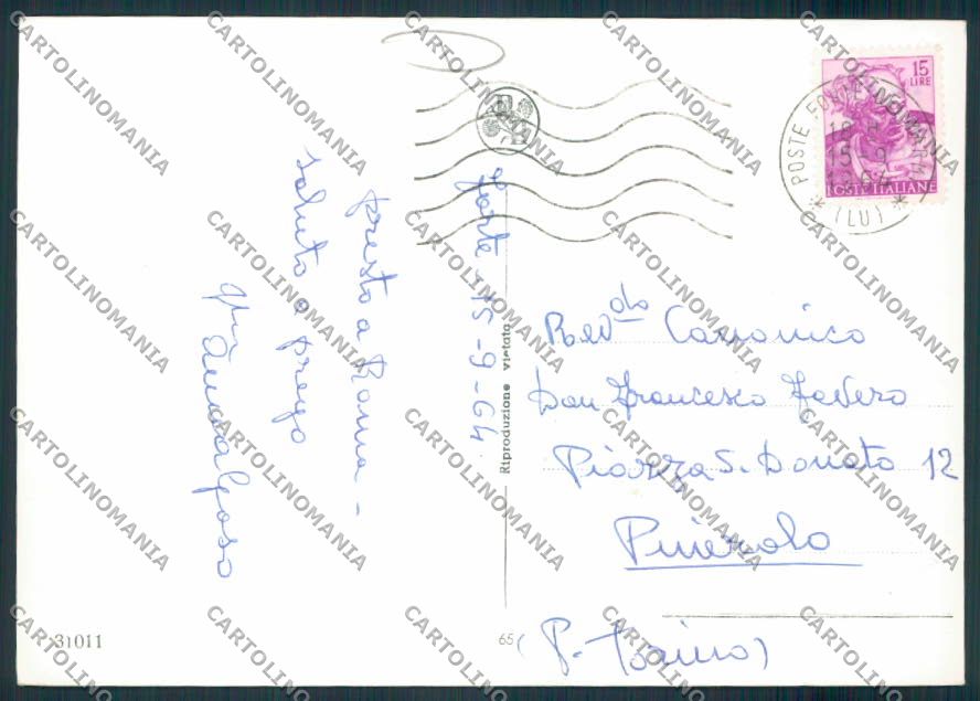 Lucca Forte dei Marmi Foto FG cartolina MV4002 – retro