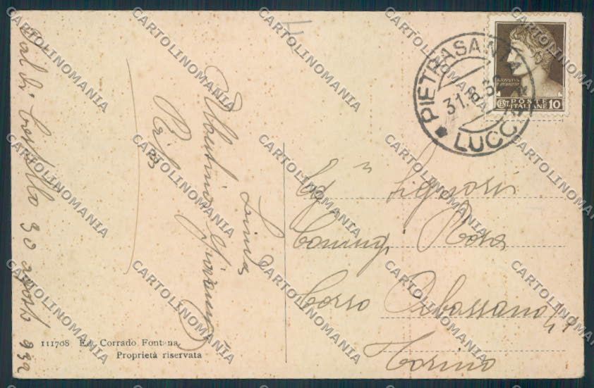 Lucca Pietrasanta Valdicastello cartolina MV4005 – retro