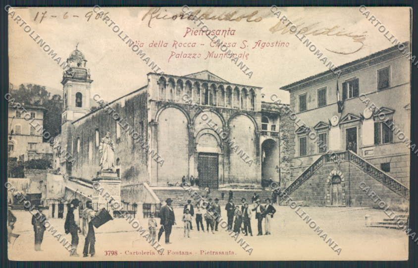 Lucca Pietrasanta cartolina MV4021 – fronte