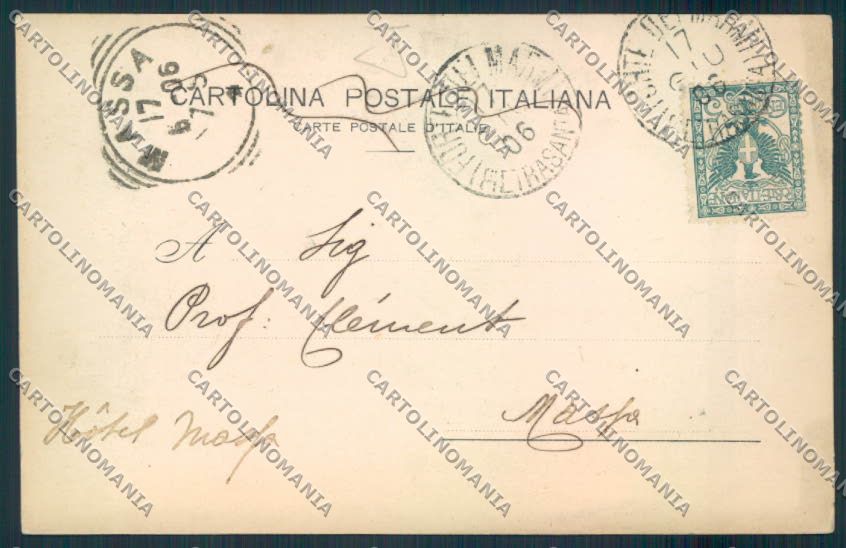 Lucca Pietrasanta cartolina MV4021 – retro