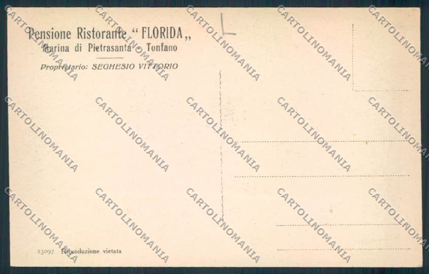 Lucca Pietrasanta cartolina MV4025 – retro