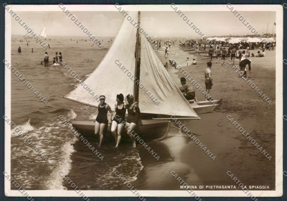 Lucca Pietrasanta PIEGHINE Foto FG cartolina MV4033 – fronte