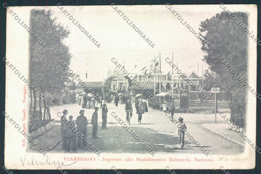 Lucca Viareggio cartolina MV4054 – fronte