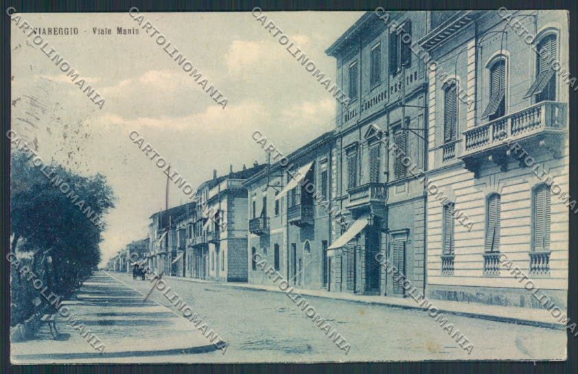 Lucca Viareggio cartolina MV4061 – fronte