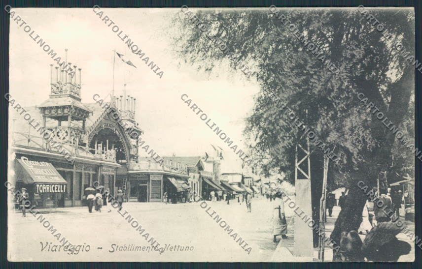 Lucca Viareggio ABRASA cartolina MV4077 – fronte