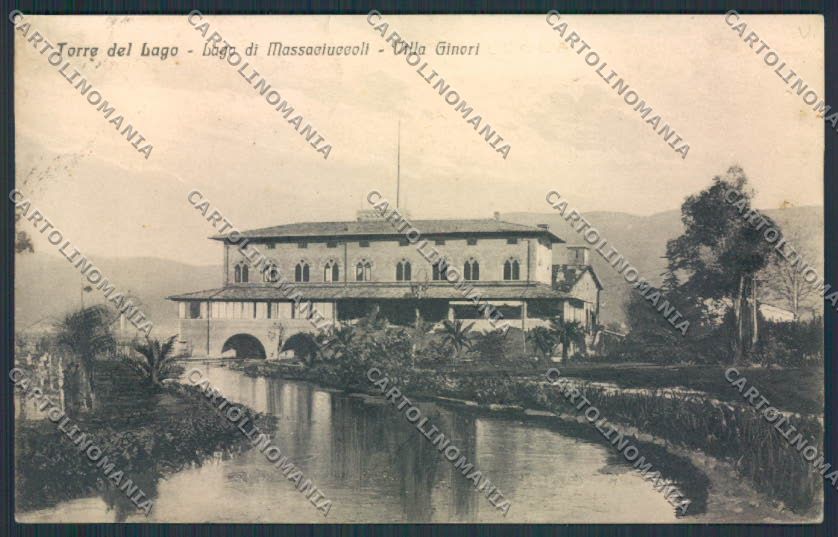 Lucca Viareggio Torre del Lago cartolina MV4087 – fronte