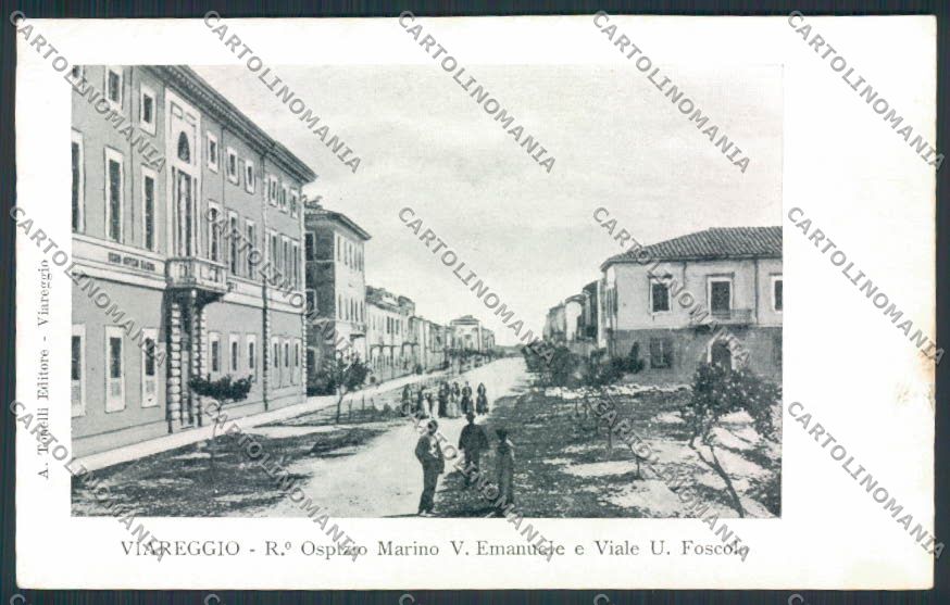 Lucca Viareggio cartolina MV4113 – fronte